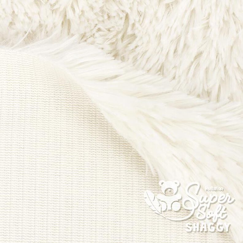SHAGGY Plush [1 M X 0,75 M | Flor: 20 MM] - off-white | Kullaloo,  image number 3
