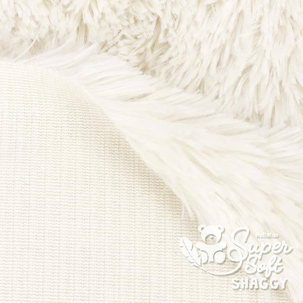 SHAGGY Plush [1 M X 0,75 M | Flor: 20 MM] - off-white  | Kullaloo,  image number 3