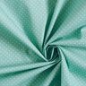 Coated Cotton Little Dots – aqua blue,  thumbnail number 4
