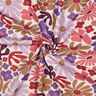 Brushed Sweatshirt Fabric Big Flowers | Poppy Fabrics – natural/merlot,  thumbnail number 3