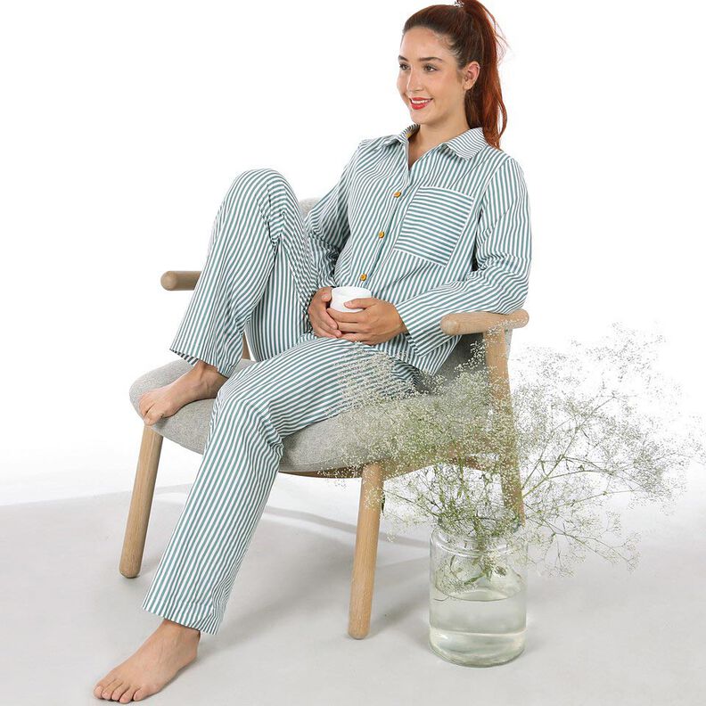 FRAU HILDA Short and long length pyjamas | Studio Schnittreif | XS-XXL,  image number 2