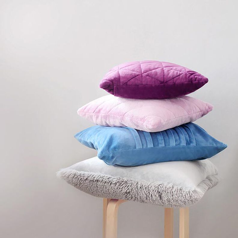 SHORTY Velour [1 m x 0,75 m | Pile: 1,5 mm] - navy | Kullaloo,  image number 5