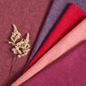 Fulled woollen loden Mottled – burgundy,  thumbnail number 6