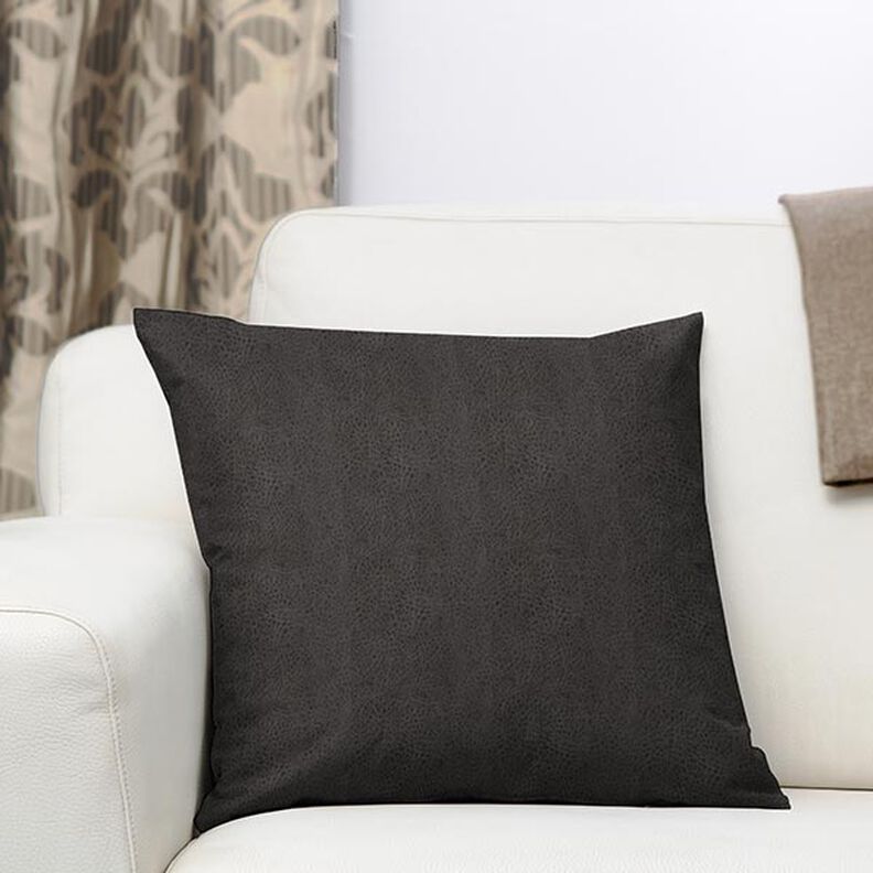 Upholstery Fabric Imitation Leather – black,  image number 7