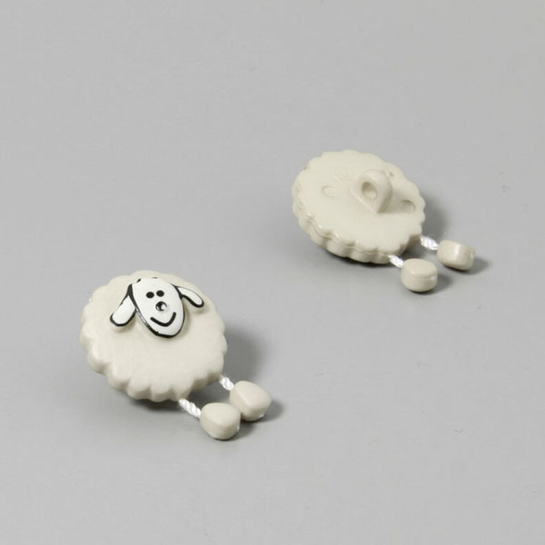 Plastic button, Sheep 14,  image number 2