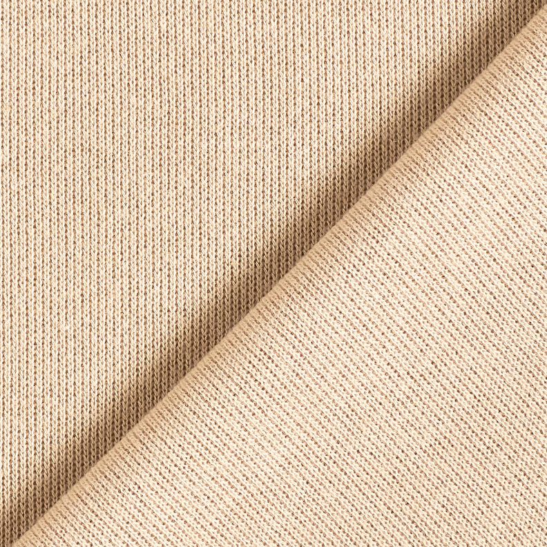 Knit Fabric Viscose Blend Super soft – dark beige,  image number 3