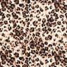 Cotton Cretonne Leopard polka dots &ndash; light beige/black,  thumbnail number 1