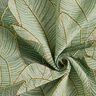 Decor Fabric Tapestry Fabric sea of leaves – light green/black,  thumbnail number 3