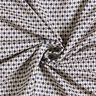 Ponte Roma Jersey Mini diamonds – light beige/navy blue,  thumbnail number 3