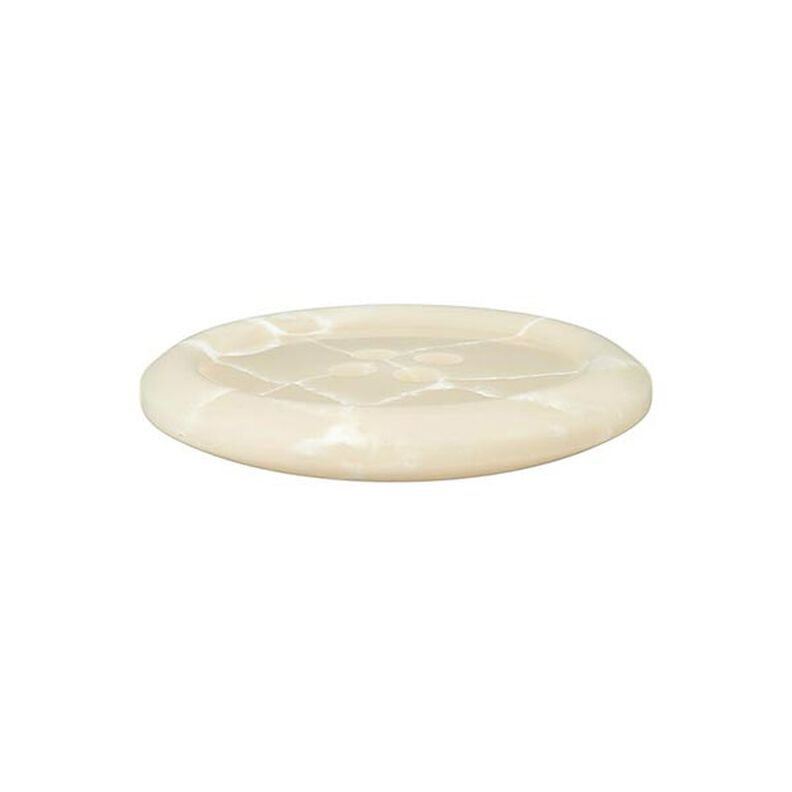4-Hole Polyester Button Recycling – beige,  image number 2