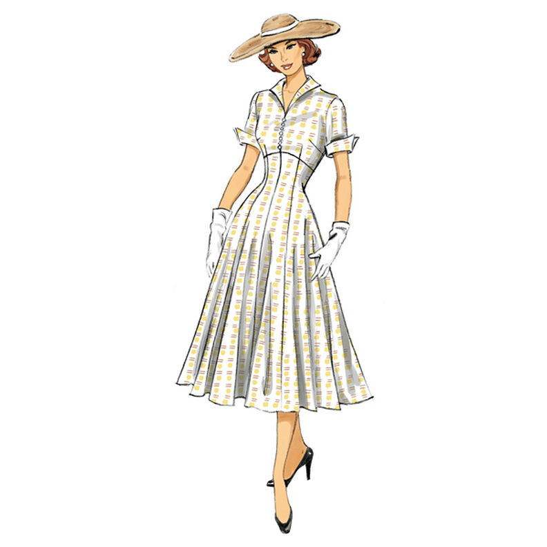 Vintage - Dress 1952, Butterick 6018 | 14 - 22,  image number 7