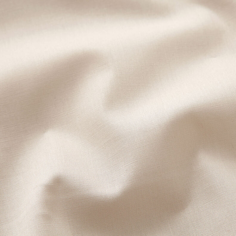 Stretch Poplin Plain – light beige,  image number 2