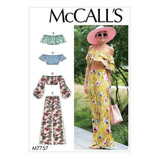 Misses' Tops | Pants, McCALL'S 7757 | XS - M, 