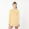 Light Cotton Sweatshirt Fabric Plain – vanilla yellow,  thumbnail number 10