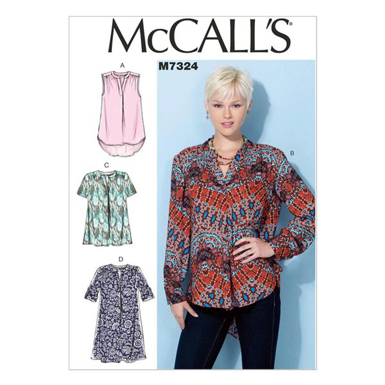 Blouse, McCalls 7324 | 40-48,  image number 1
