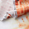 GOTS Cotton Batiste border fabric checks with colour gradient | TCC x LOOKS by Wolfgang Joop – fire,  thumbnail number 4