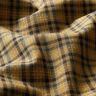 Viscose Blend checks with lurex – dark beige/curry yellow,  thumbnail number 2