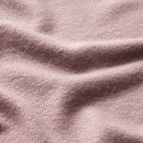 Fine Knit Jersey Plain – dark dusky pink, 