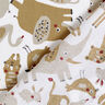 Cotton Poplin Busy animals – white,  thumbnail number 5