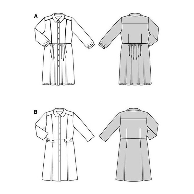 Plus-Size Dress | Burda 5882 | 44-54,  image number 8