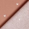 Cotton Poplin tender hearts – copper,  thumbnail number 4