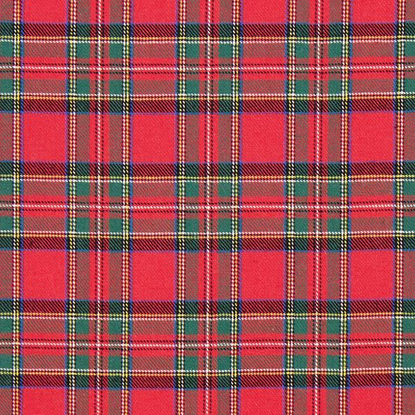 Cotton Flannel Tartan Check Glenside – red,  image number 1