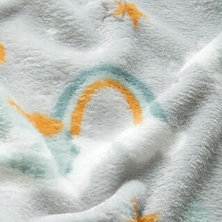 Cosy Fleece Dreaming Dragons – eucalyptus, 