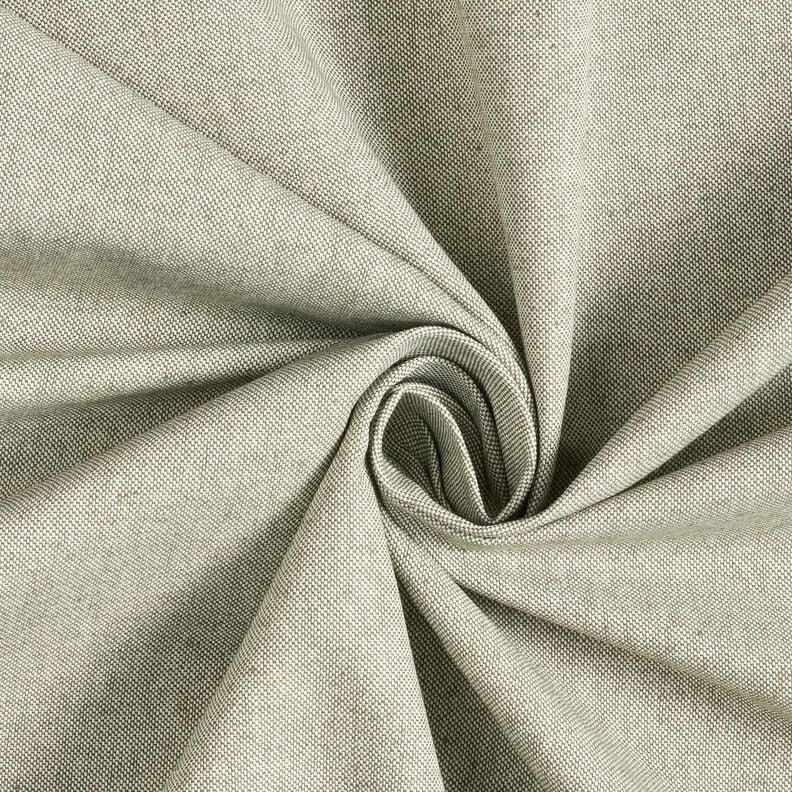 Decor Fabric Half Panama Two-tone – dark olive/natural, image number 1