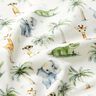 Cotton Jersey Baby Jungle Animals Digital Print – offwhite,  thumbnail number 2