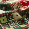 Colourful Christmas cotton poplin fabric – green,  thumbnail number 2
