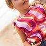 Sateen retro waves| Poppy Fabrics – purple/orange,  thumbnail number 5