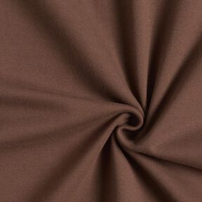 GOTS Cotton Ribbing | Tula – brown, 