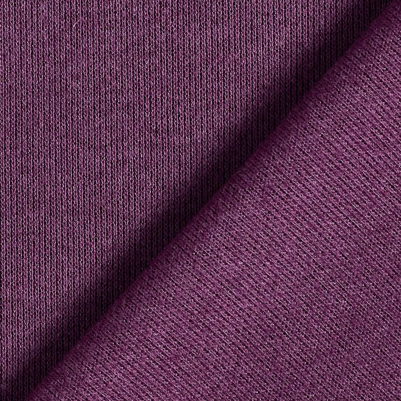 Knit Fabric Viscose Blend Super soft – aubergine,  image number 3