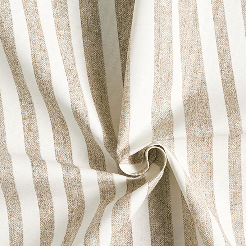 Coated Cotton Stripes – beige,  image number 3