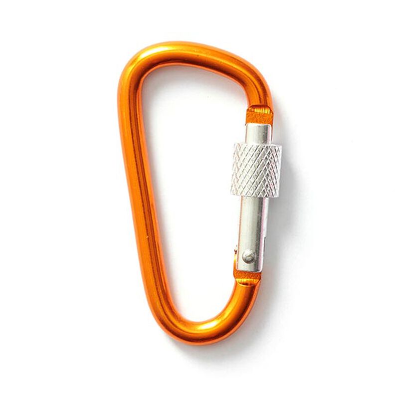 Carabiner – orange,  image number 1