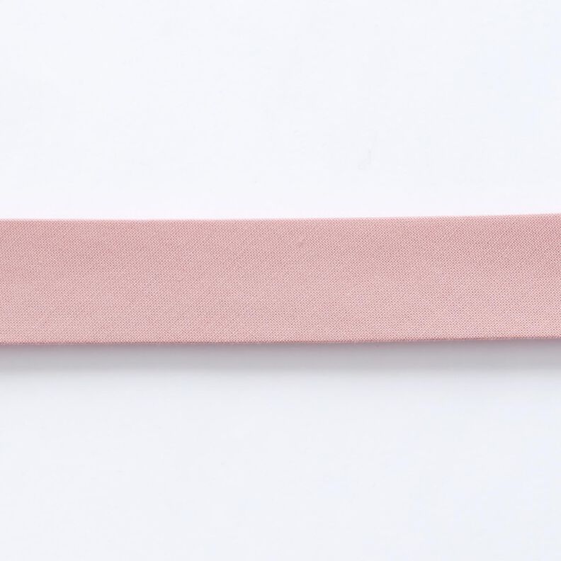 Bias binding Organic cotton [20 mm] – dark dusky pink,  image number 1