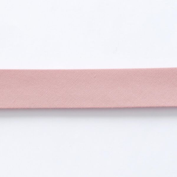 Bias binding Organic cotton [20 mm] – dark dusky pink,  image number 1
