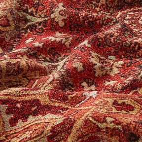 Decor Fabric Tapestry Fabric woven carpet – terracotta/fire red, 