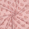 Cotton Flannel cats | by Poppy – light dusky pink/burgundy,  thumbnail number 3