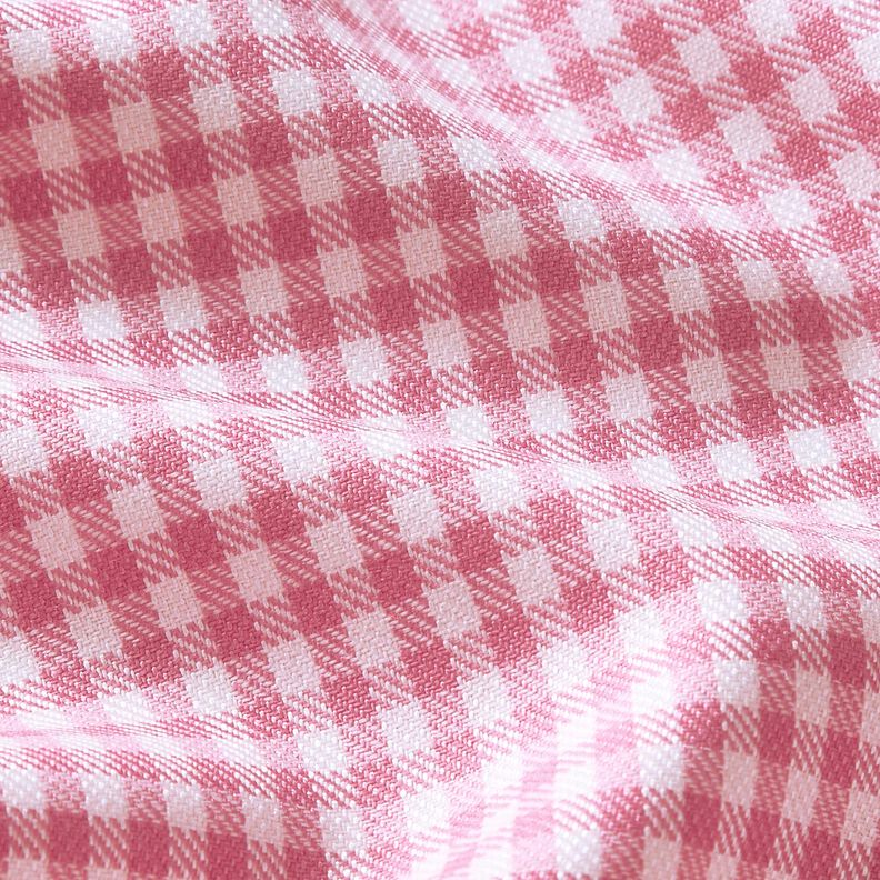 Vichy check wool blend – ivory/pink,  image number 2