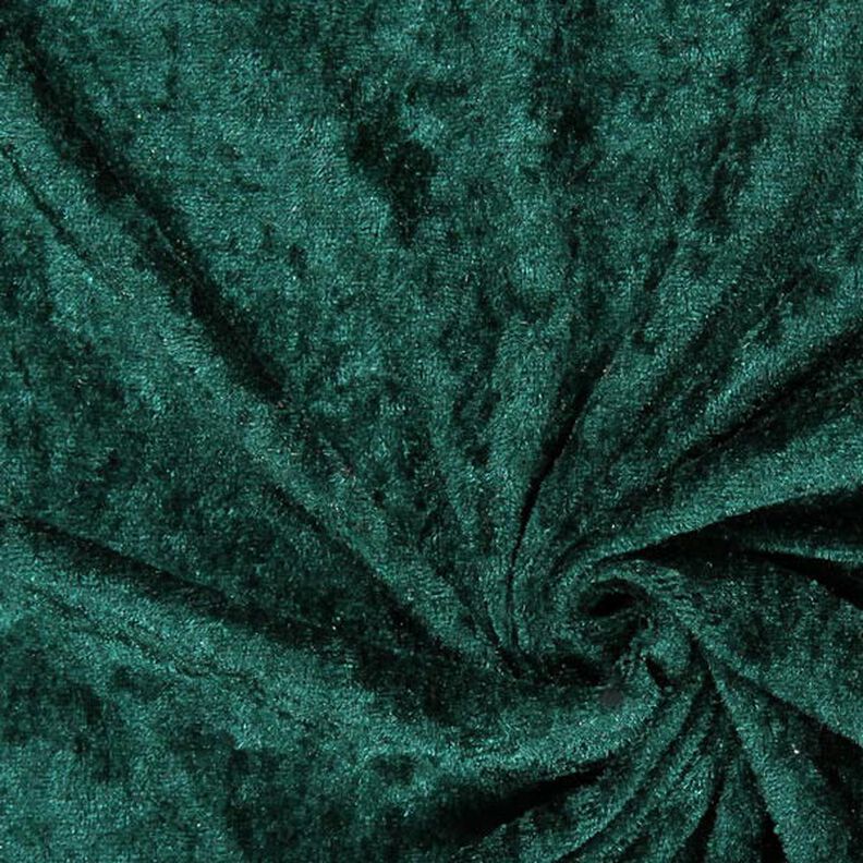 Panne velvet – dark green,  image number 1