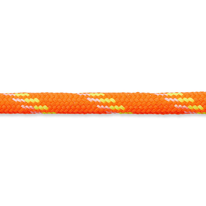 Cord Lurex [Ø 7 mm] – neon orange,  image number 1