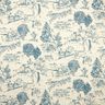Decor Fabric Panama Riding – denim blue/natural,  thumbnail number 1