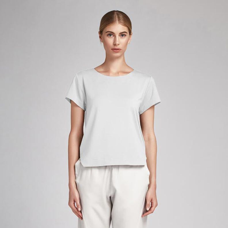 Cotton Poplin Plain – light grey,  image number 6