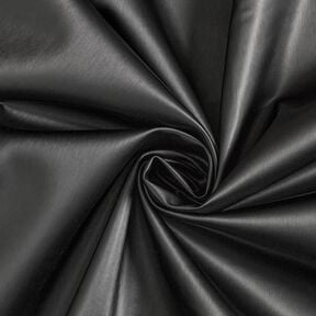 Upholstery Fabric Imitation Leather Shimmering – black, 