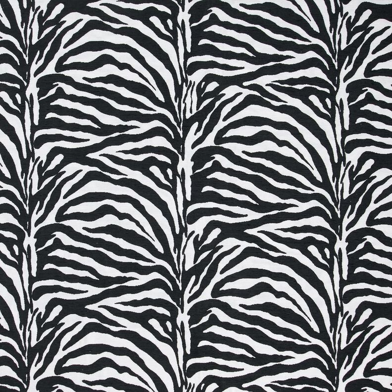 Upholstery Fabric Jacquard Zebra – white/black, image number 1