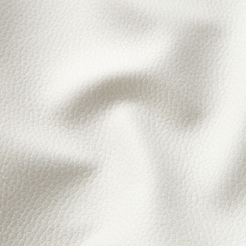 Upholstery Fabric Imitation Leather light embossing – ivory,  image number 2