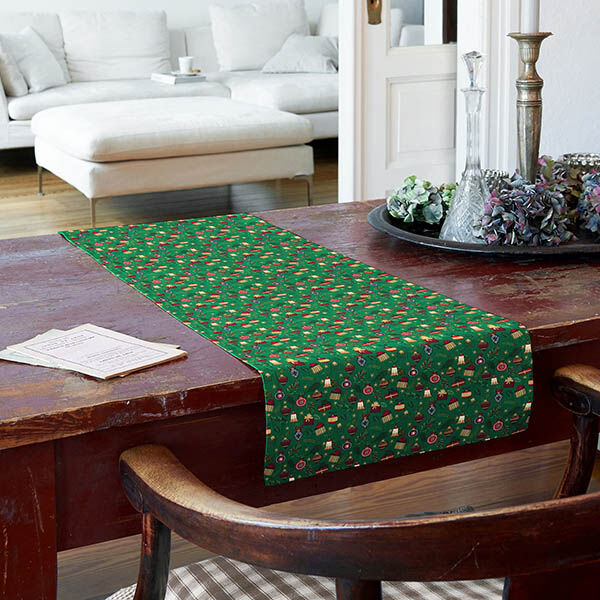 Cotton Poplin Gifts – green/gold, image number 7