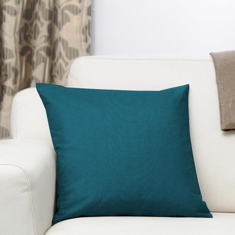 Decor Fabric Canvas – petrol,  image number 5