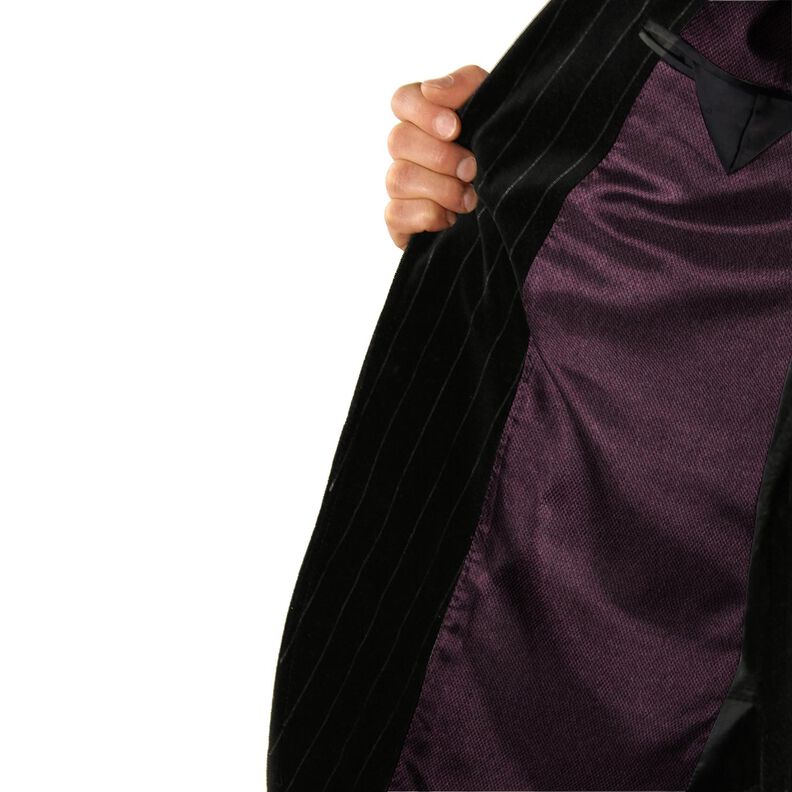 Satin lining plain – merlot,  image number 5